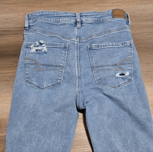 American Eagle Super High Rise Flare Next Level 2024 Jeans Size 12 Long - Picture 4 of 14